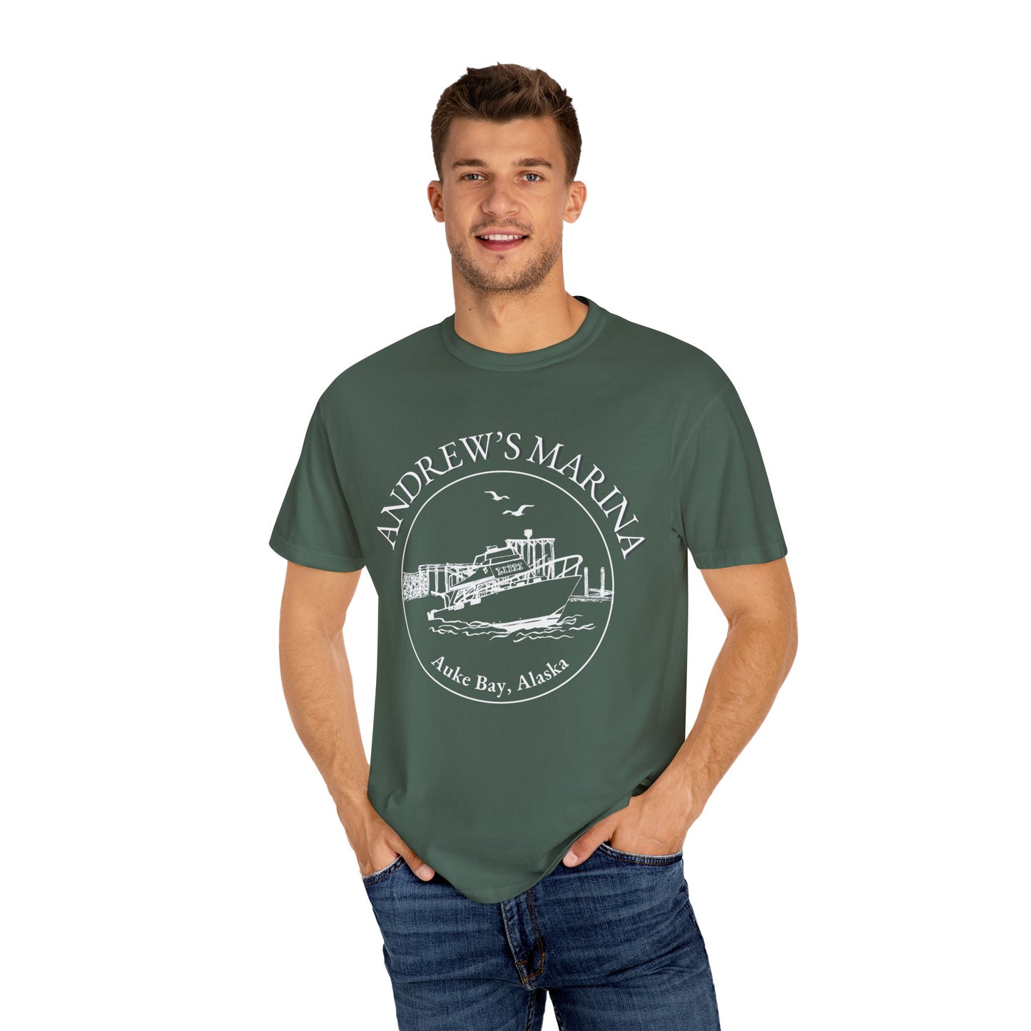 Andrew's Marina Outline T-Shirt
