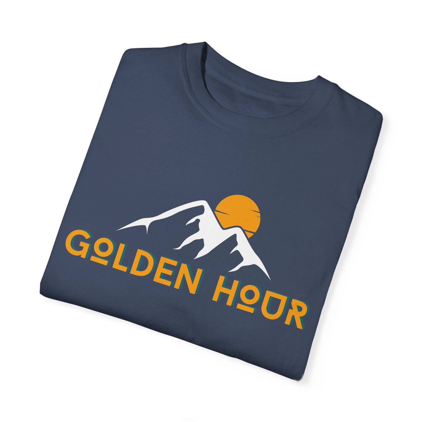 Golden Hour Mountain Unisex T-Shirt