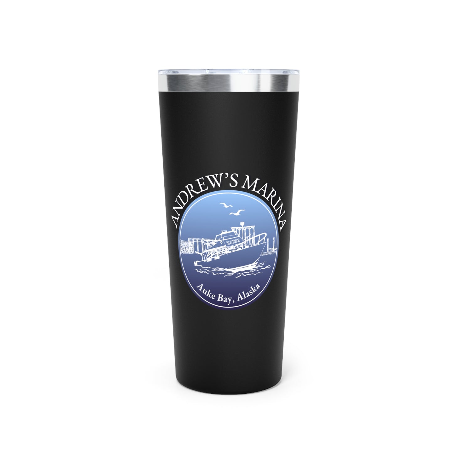 Andrew's Marina Copper Vacuum Insulated Tumbler - 22oz