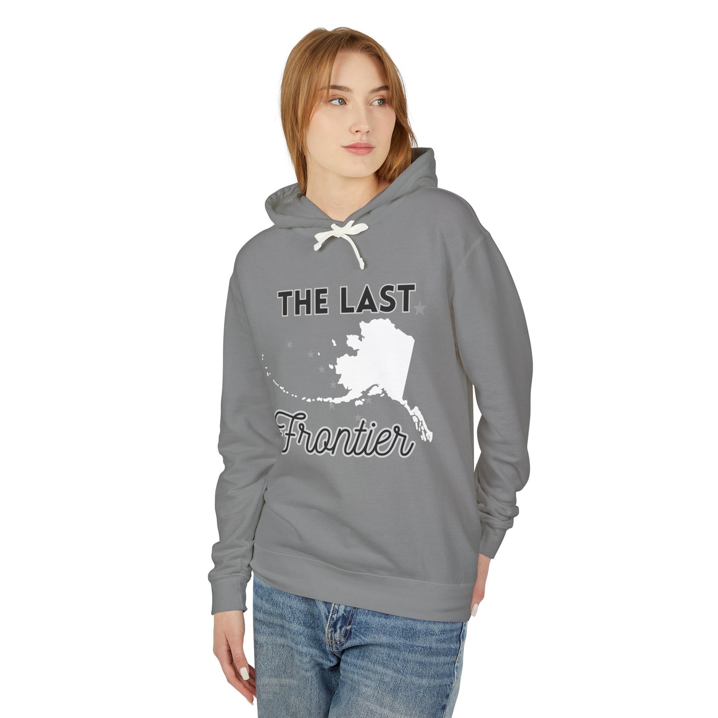 The Last Frontier Unisex Lightweight Hooded Sweatshirt