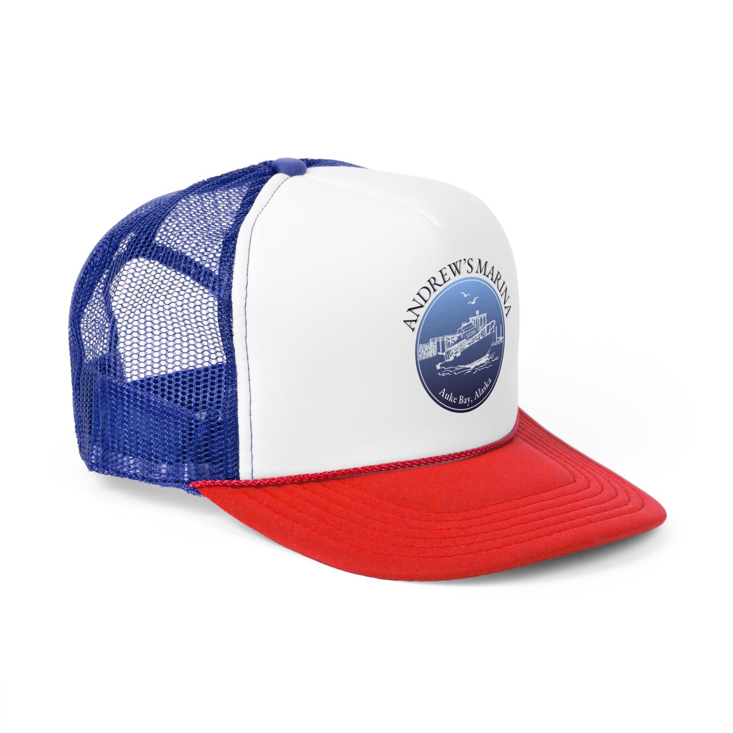 Andrew's Marina Logo Trucker Hat