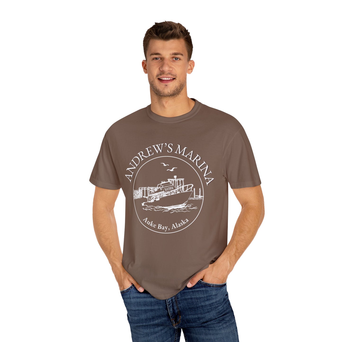 Andrew's Marina Outline T-Shirt