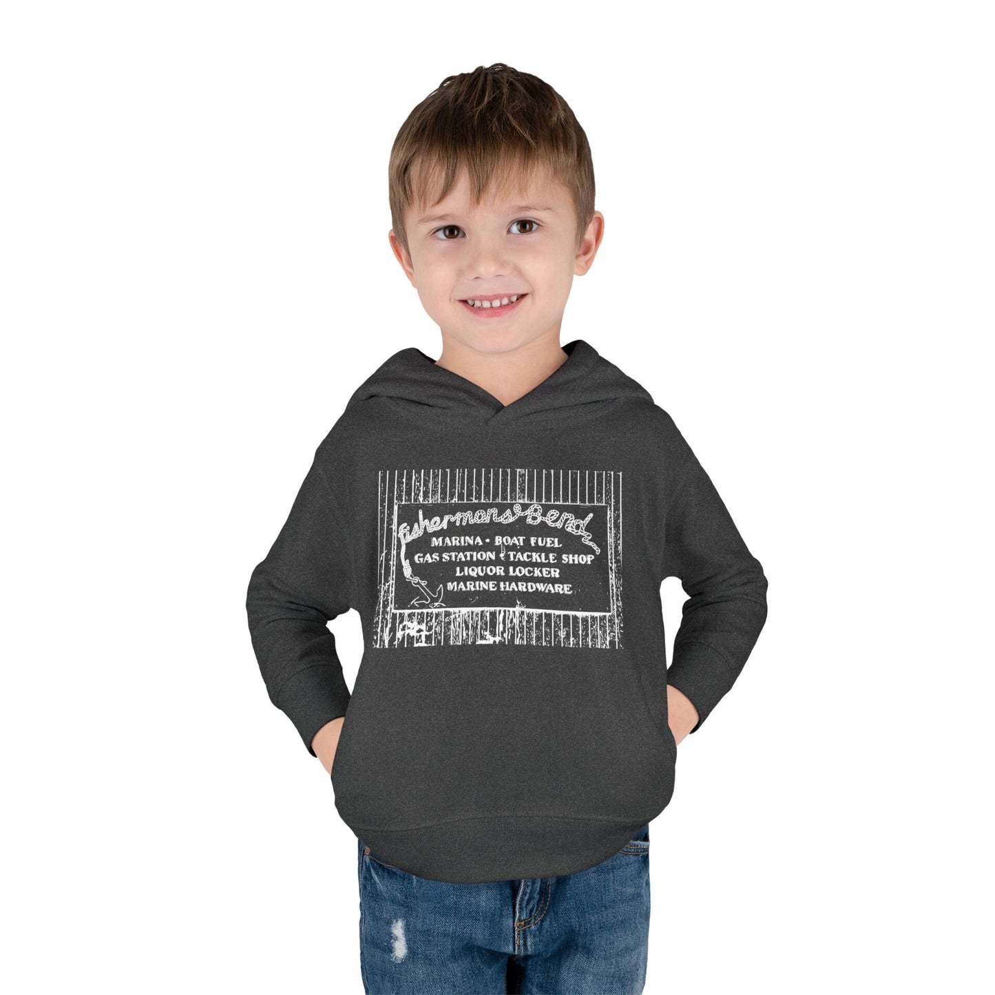 Vintage Fisherman's Bend Toddler Hoodie