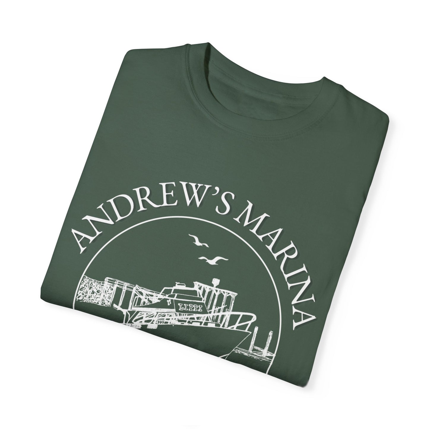 Andrew's Marina Outline T-Shirt