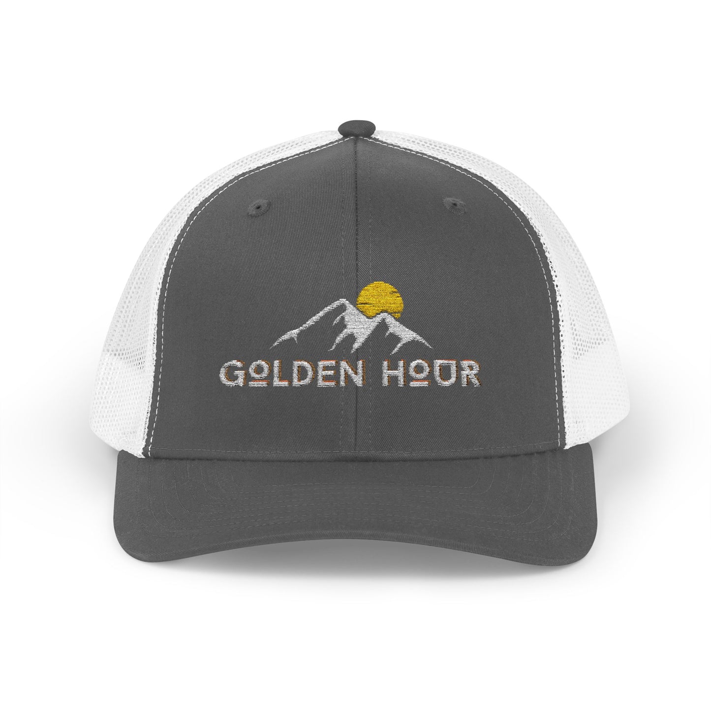 Golden Hour Snapback Trucker Cap
