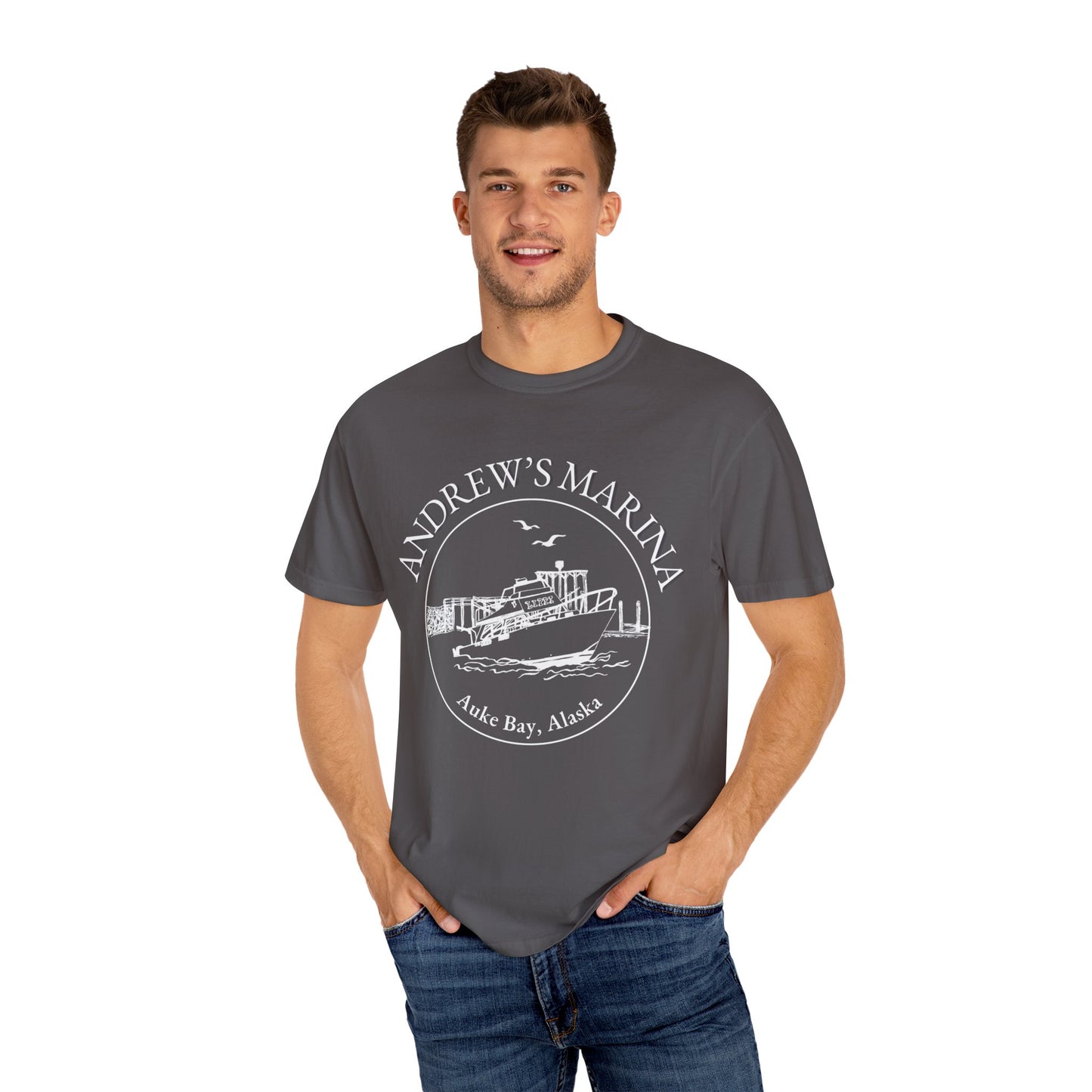 Andrew's Marina Outline T-Shirt