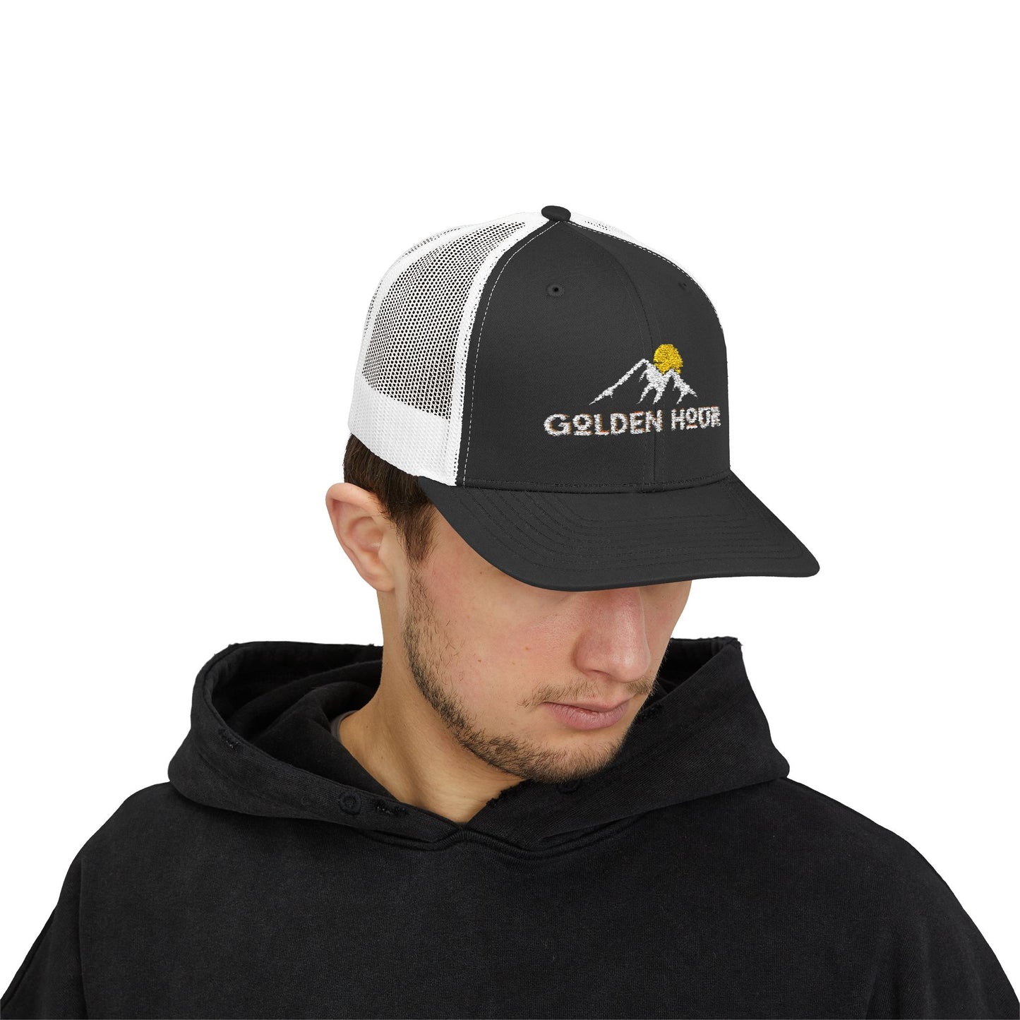 Golden Hour Snapback Trucker Cap