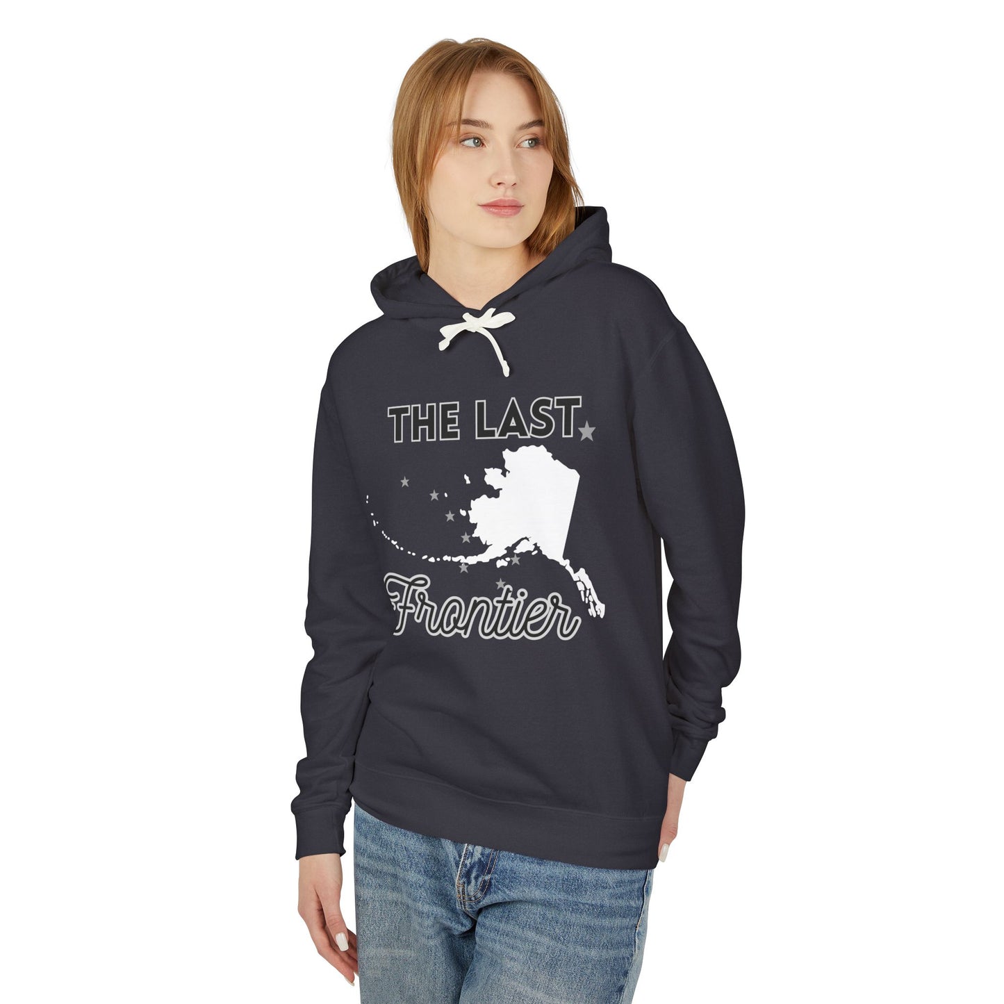 The Last Frontier Unisex Lightweight Hooded Sweatshirt
