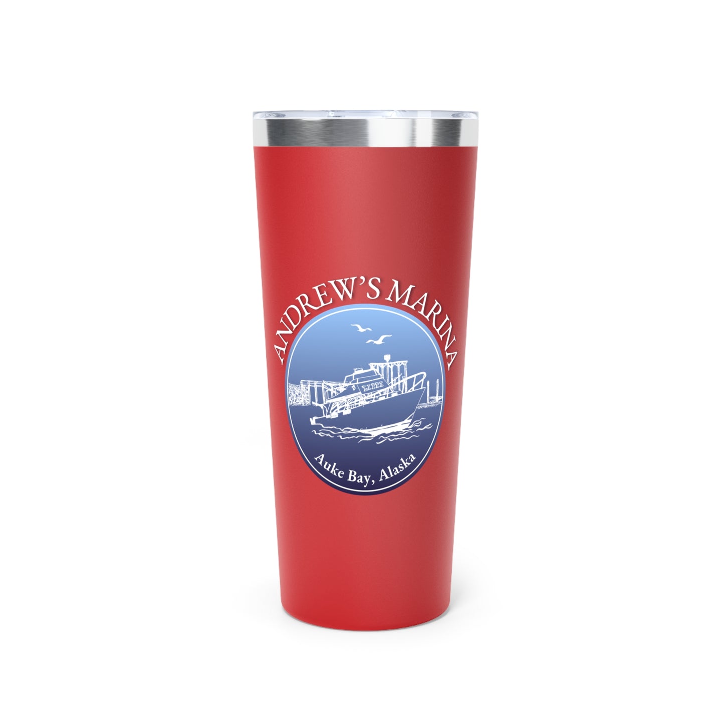 Andrew's Marina Copper Vacuum Insulated Tumbler - 22oz