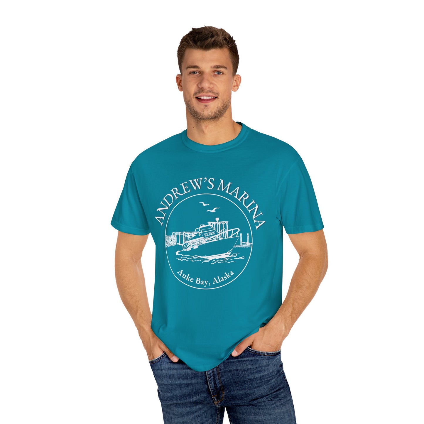 Andrew's Marina Outline T-Shirt