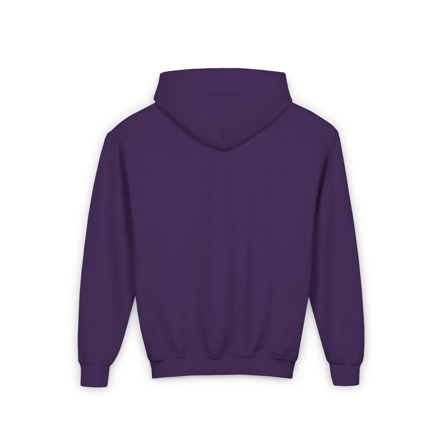 Fed But Feral Beige Font Youth Hoodie - Trendy Cozy Sweatshirt for Young Adventurers