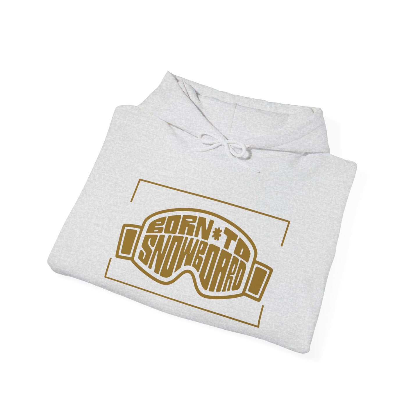 Born To Snowboard Unisex Heavy Blend™ Hooded Sweatshirt