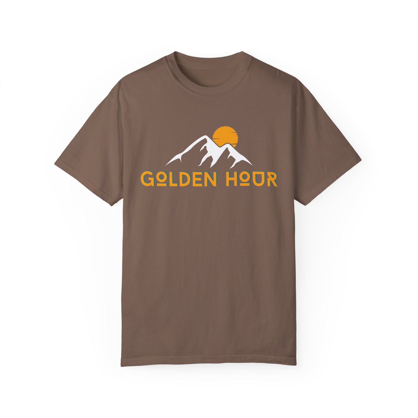 Golden Hour Mountain Unisex T-Shirt