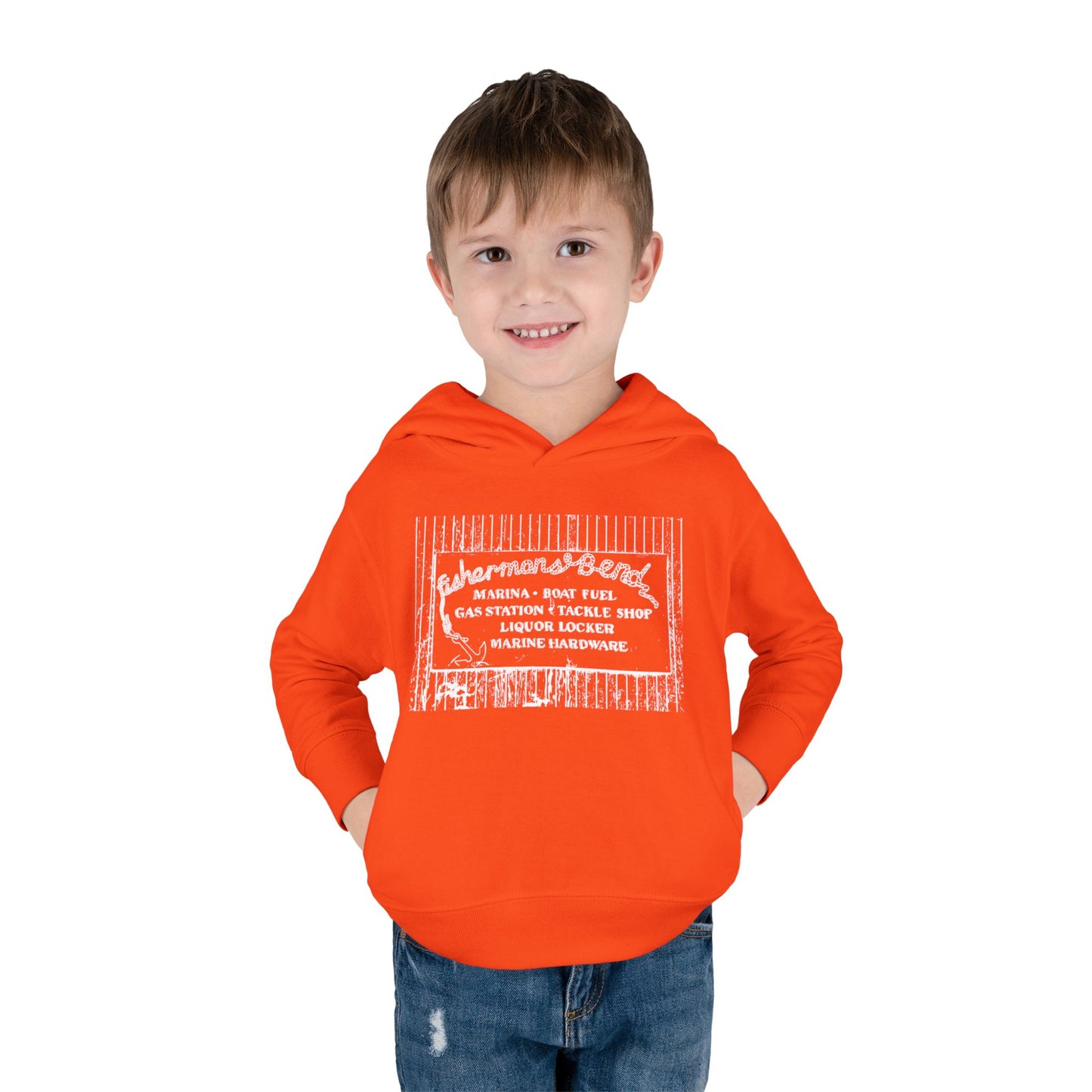 Vintage Fisherman's Bend Toddler Hoodie