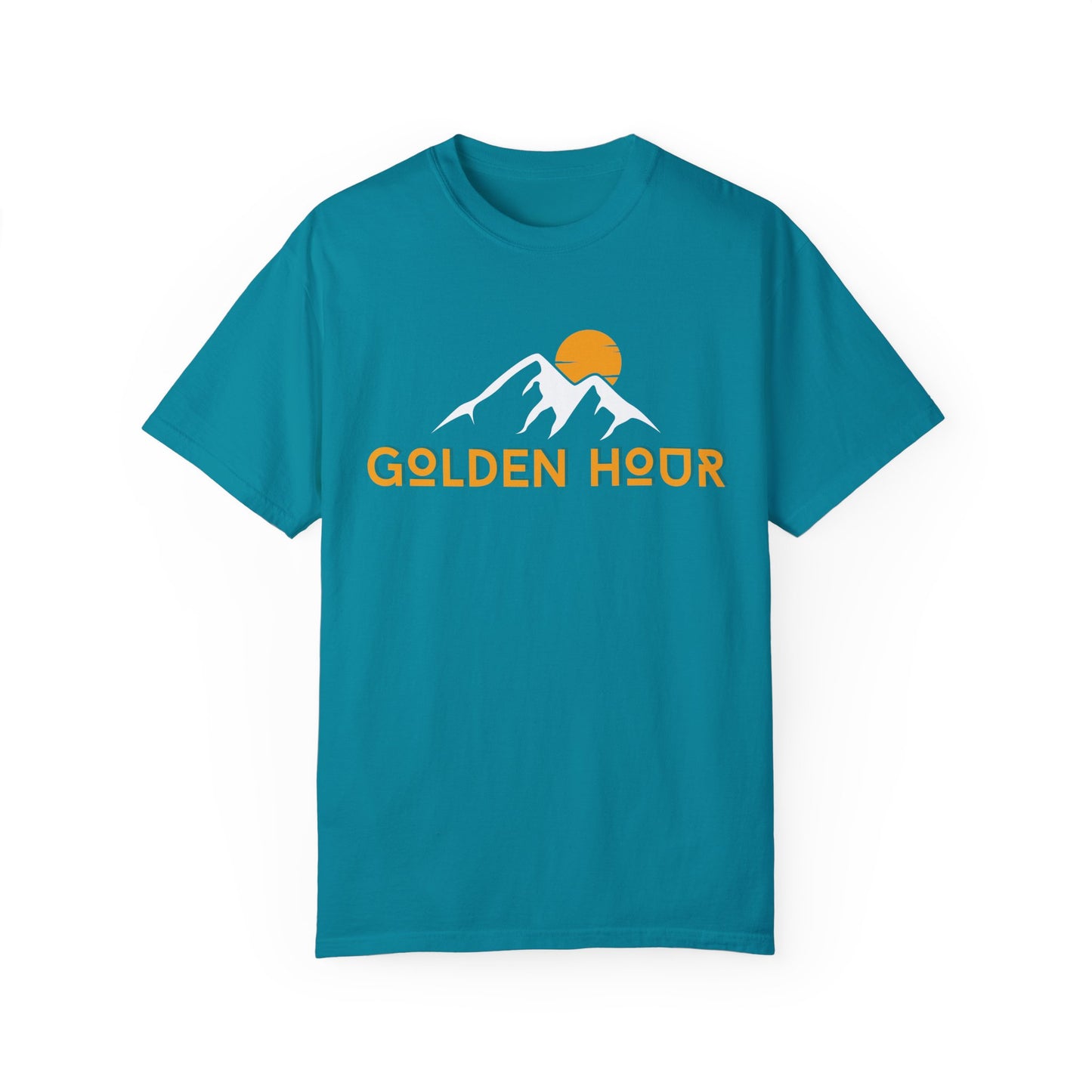 Golden Hour Mountain Unisex T-Shirt