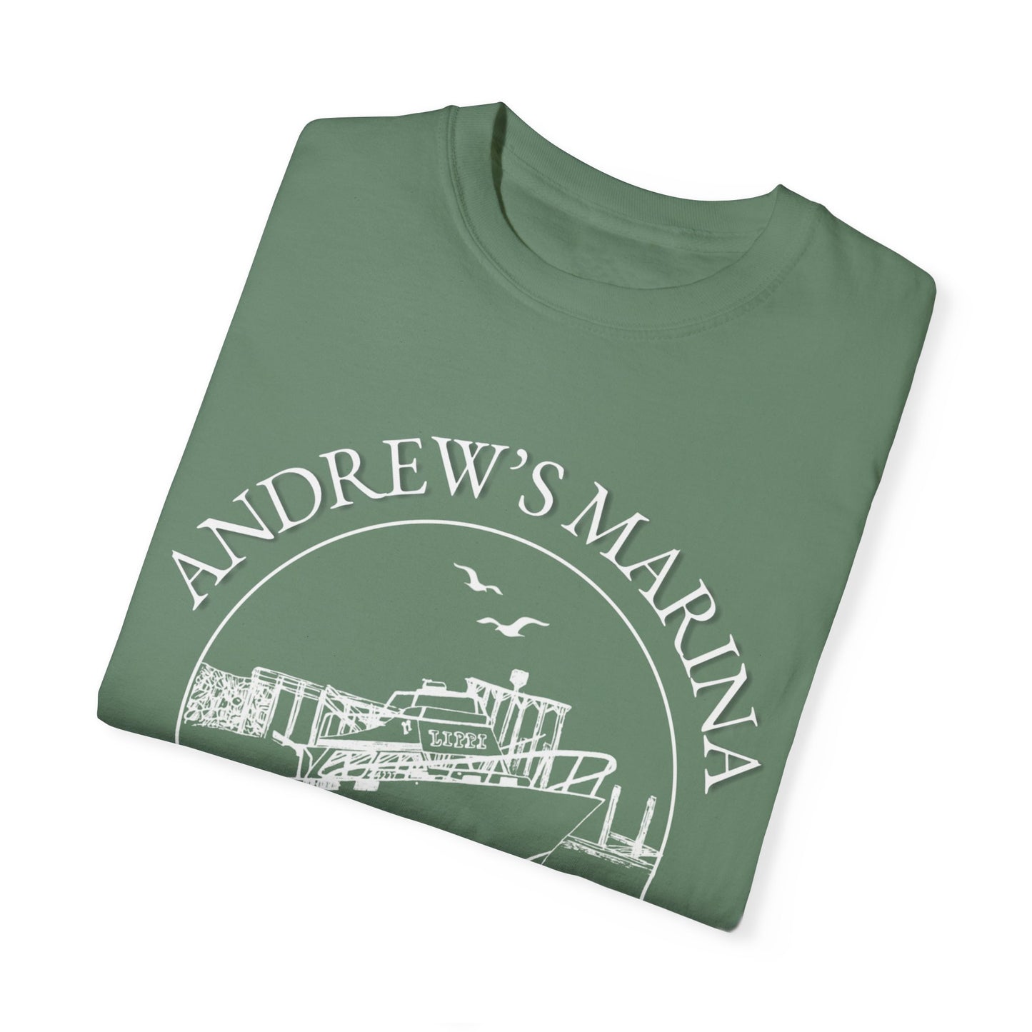Andrew's Marina Outline T-Shirt