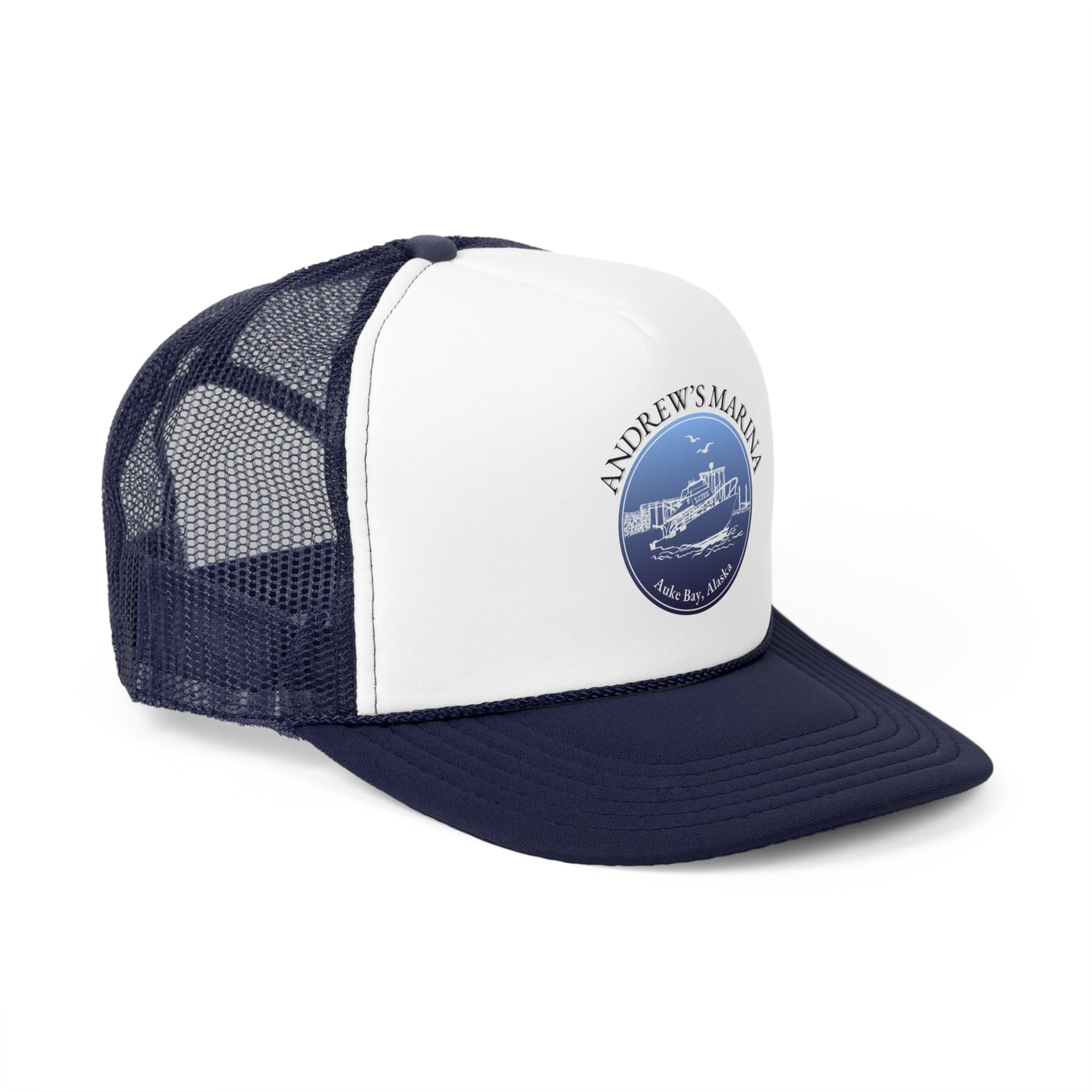 Andrew's Marina Logo Trucker Hat
