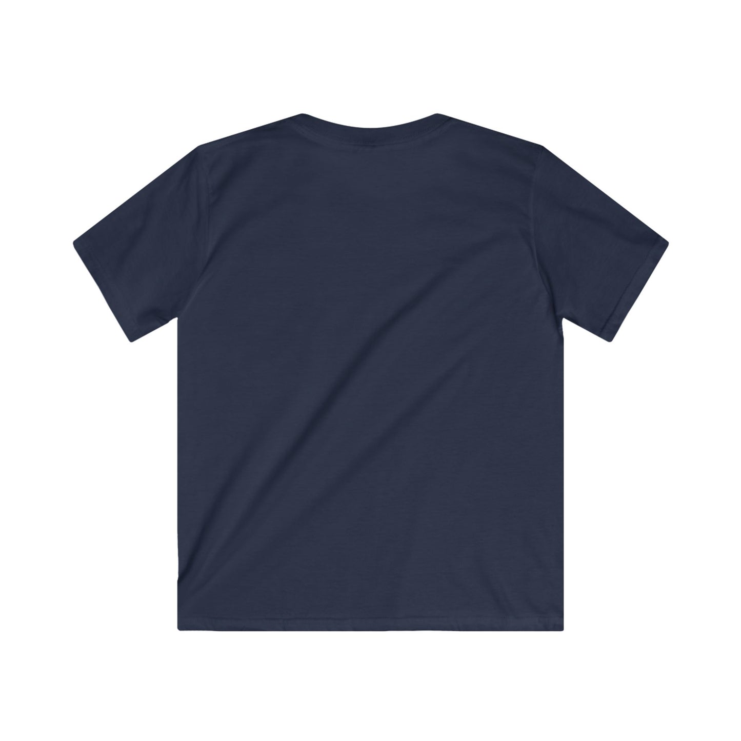 Fed But Feral Kids Softstyle Tee Beige Font - Fun and Comfortable T-Shirt for Playful Adventures