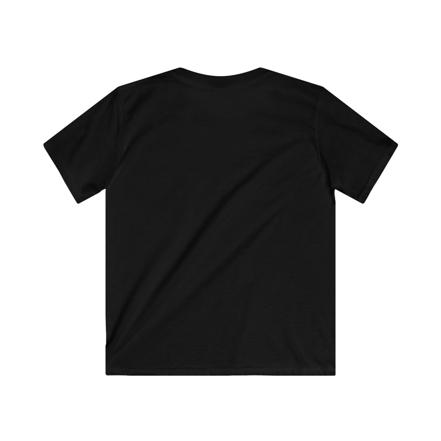 Fed But Feral Kids Softstyle Tee Beige Font - Fun and Comfortable T-Shirt for Playful Adventures