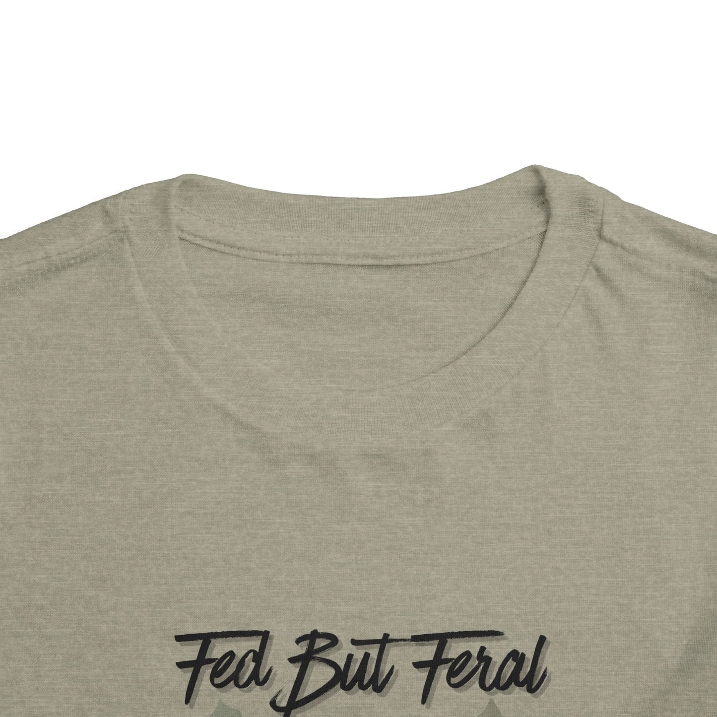 Fed But Feral Forest Toddler Short Sleeve Tee