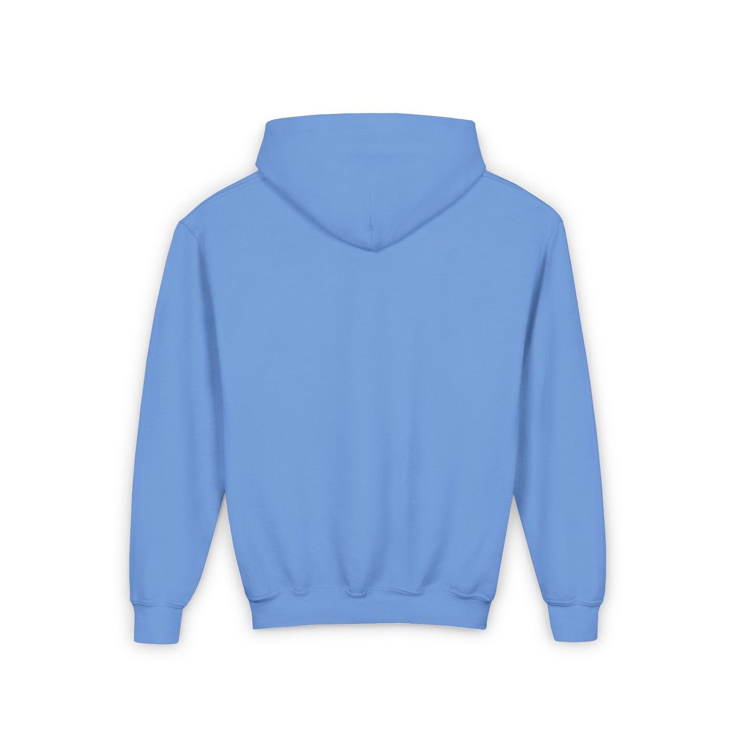 Fed But Feral Beige Font Youth Hoodie - Trendy Cozy Sweatshirt for Young Adventurers