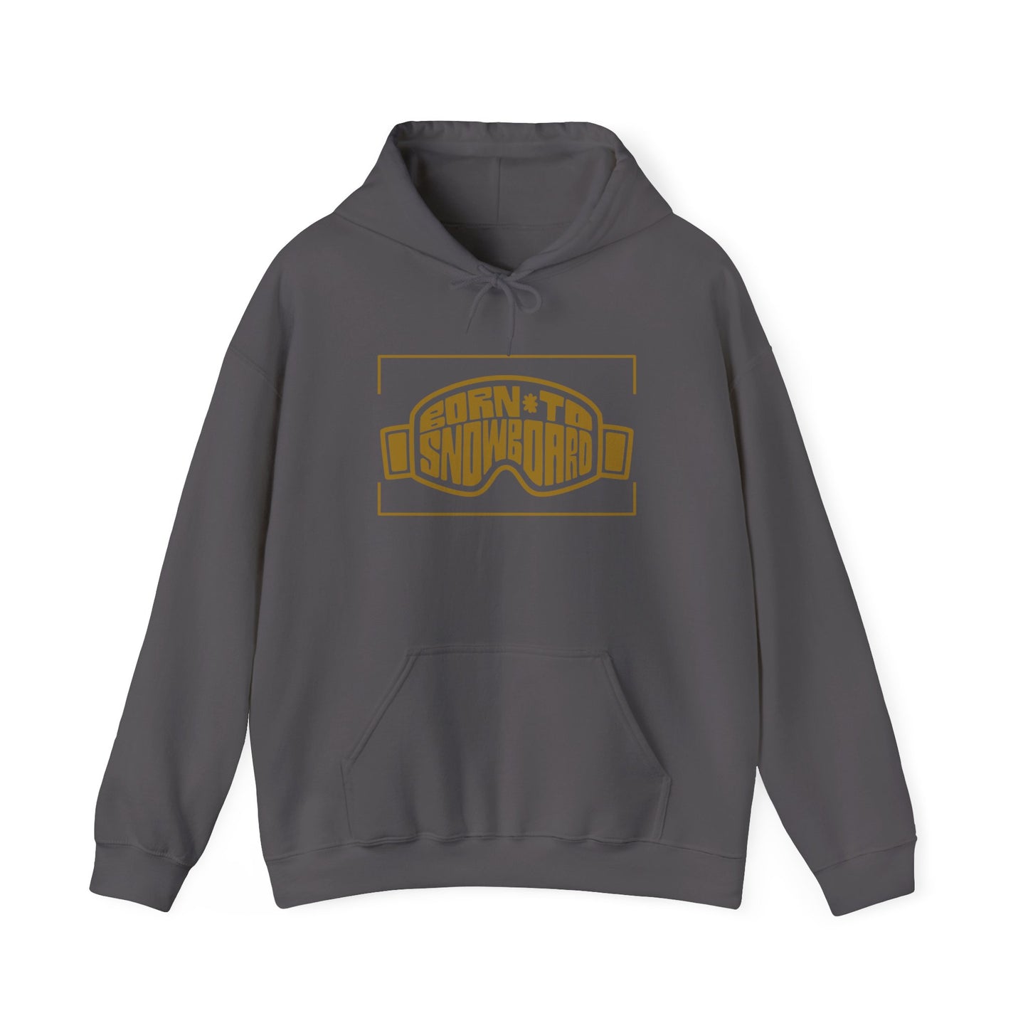 Born To Snowboard Unisex Heavy Blend™ Hooded Sweatshirt