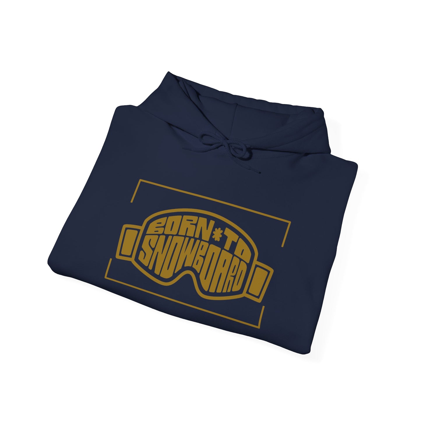 Born To Snowboard Unisex Heavy Blend™ Hooded Sweatshirt
