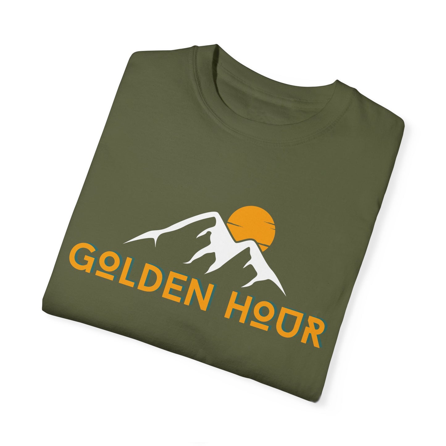 Golden Hour Mountain Unisex T-Shirt