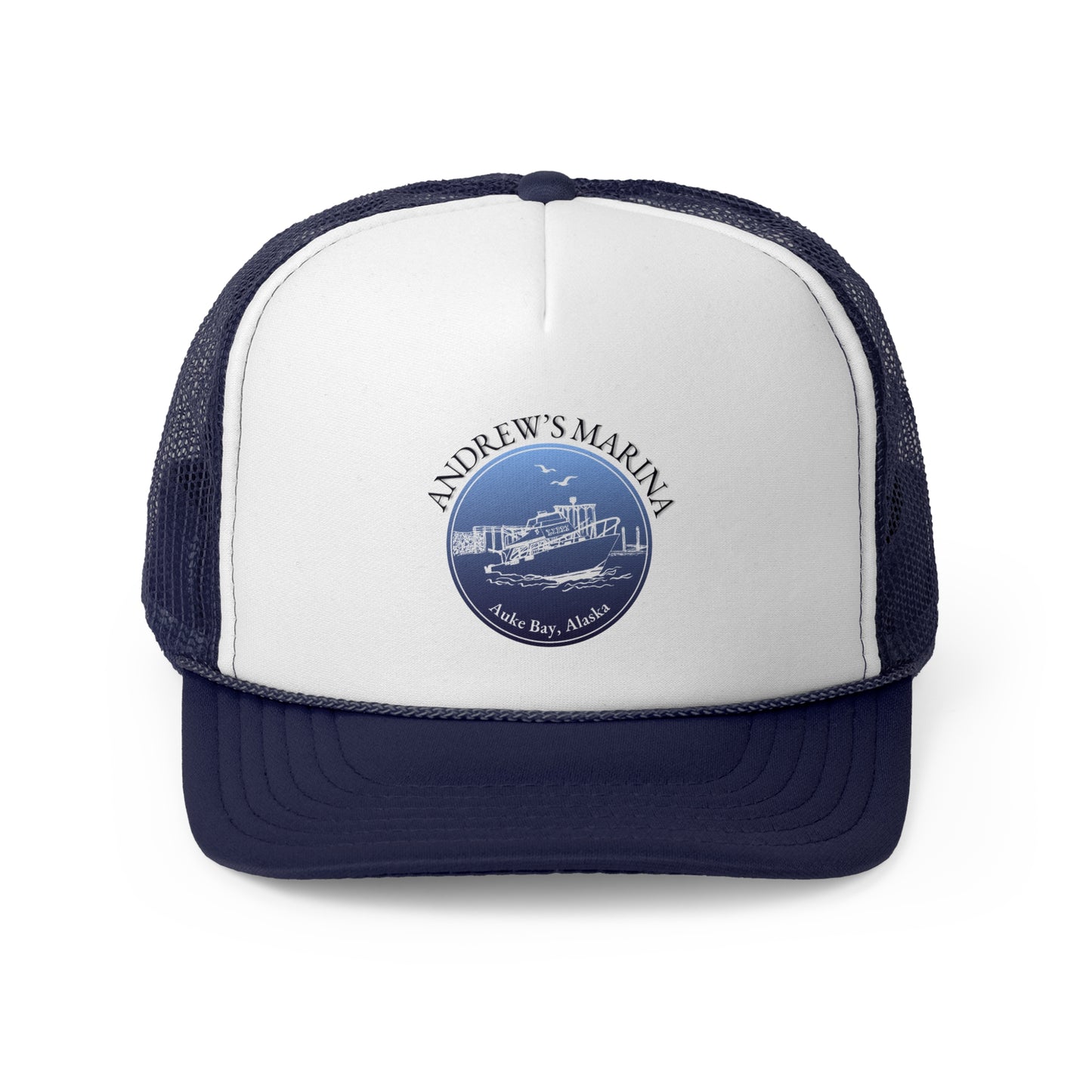 Andrew's Marina Logo Trucker Hat