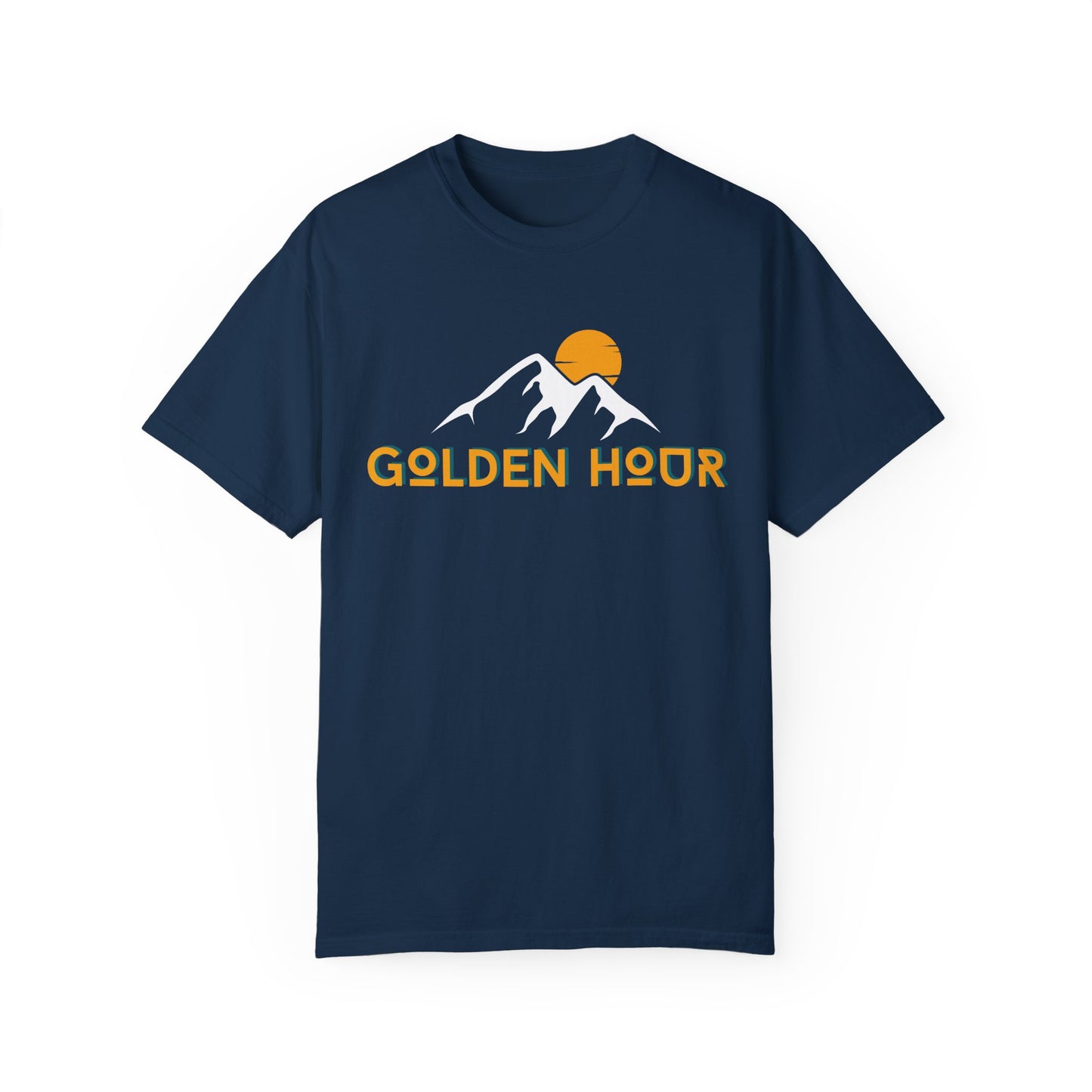 Golden Hour Mountain Unisex T-Shirt