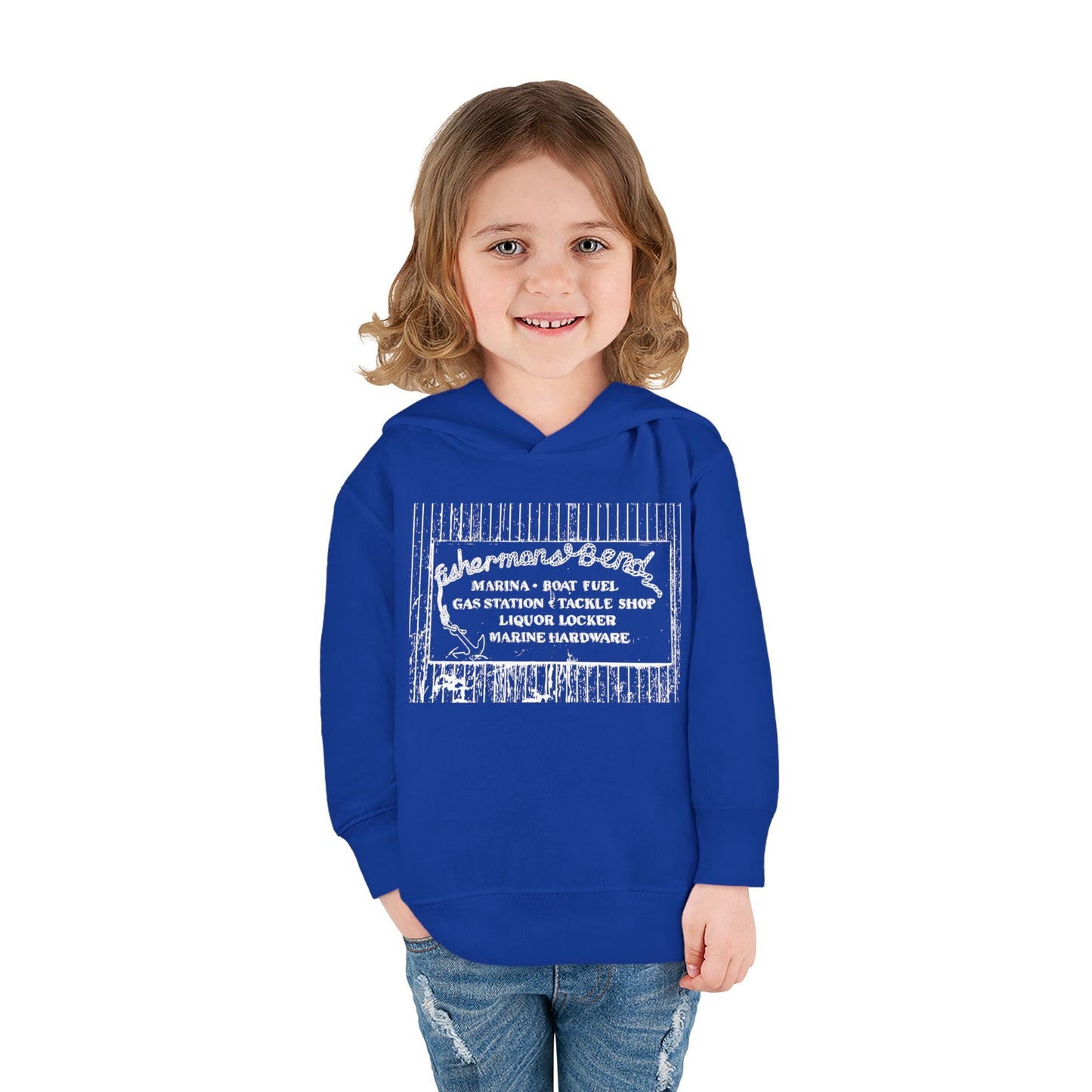 Vintage Fisherman's Bend Toddler Hoodie