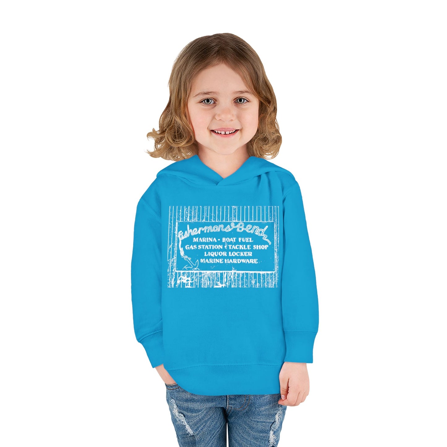 Vintage Fisherman's Bend Toddler Hoodie