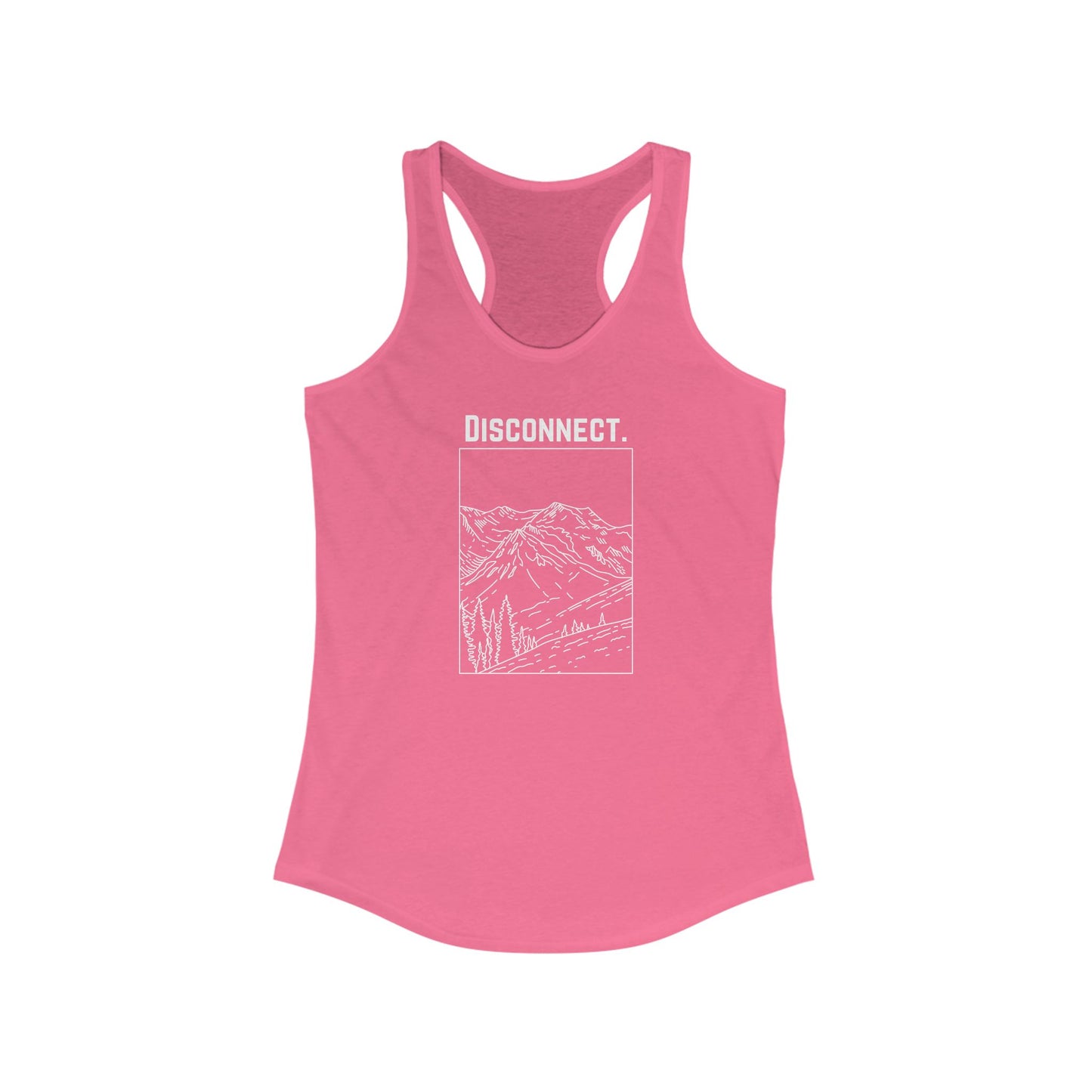 Disconnect. Women's Ideal Racerback Tank