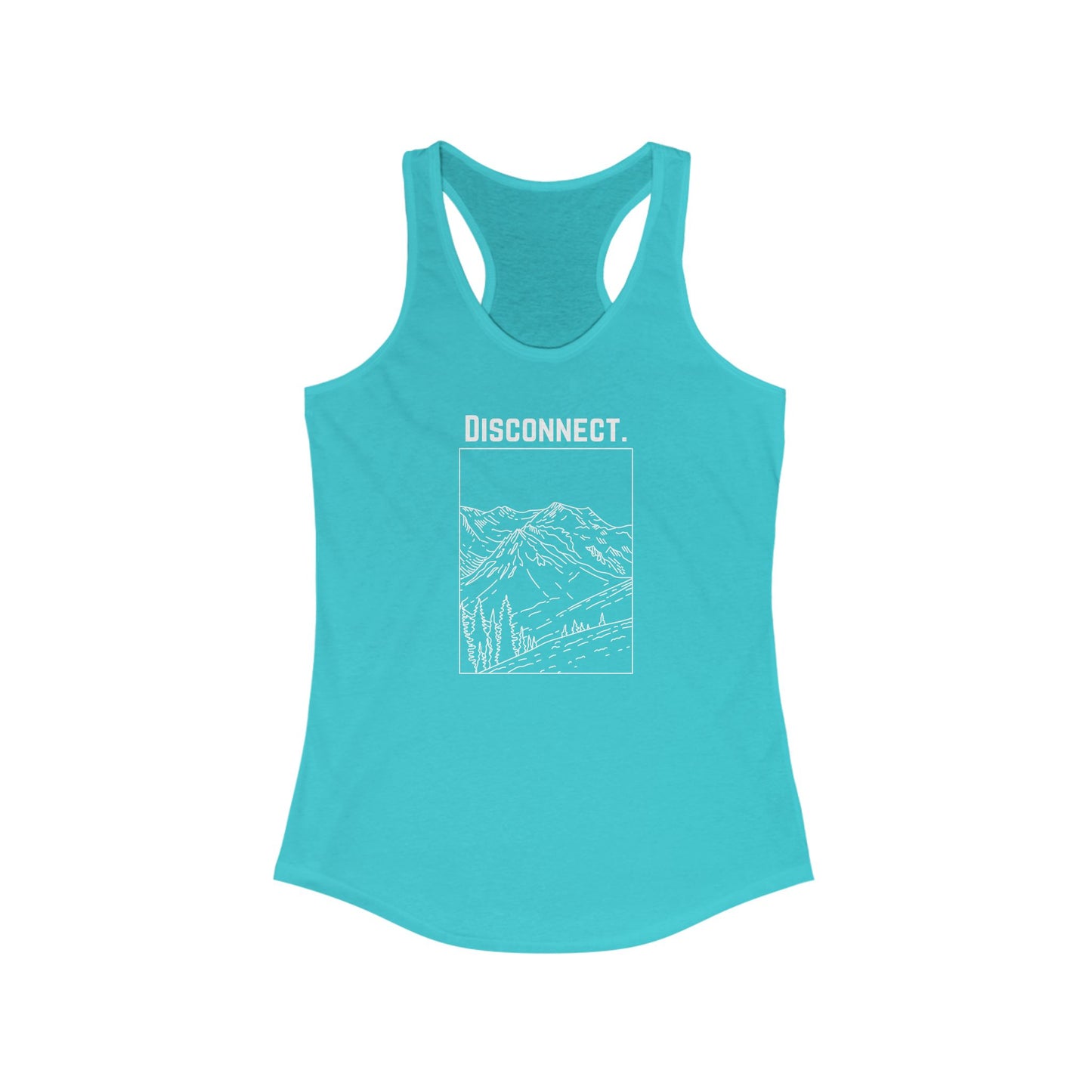 Disconnect. Women's Ideal Racerback Tank