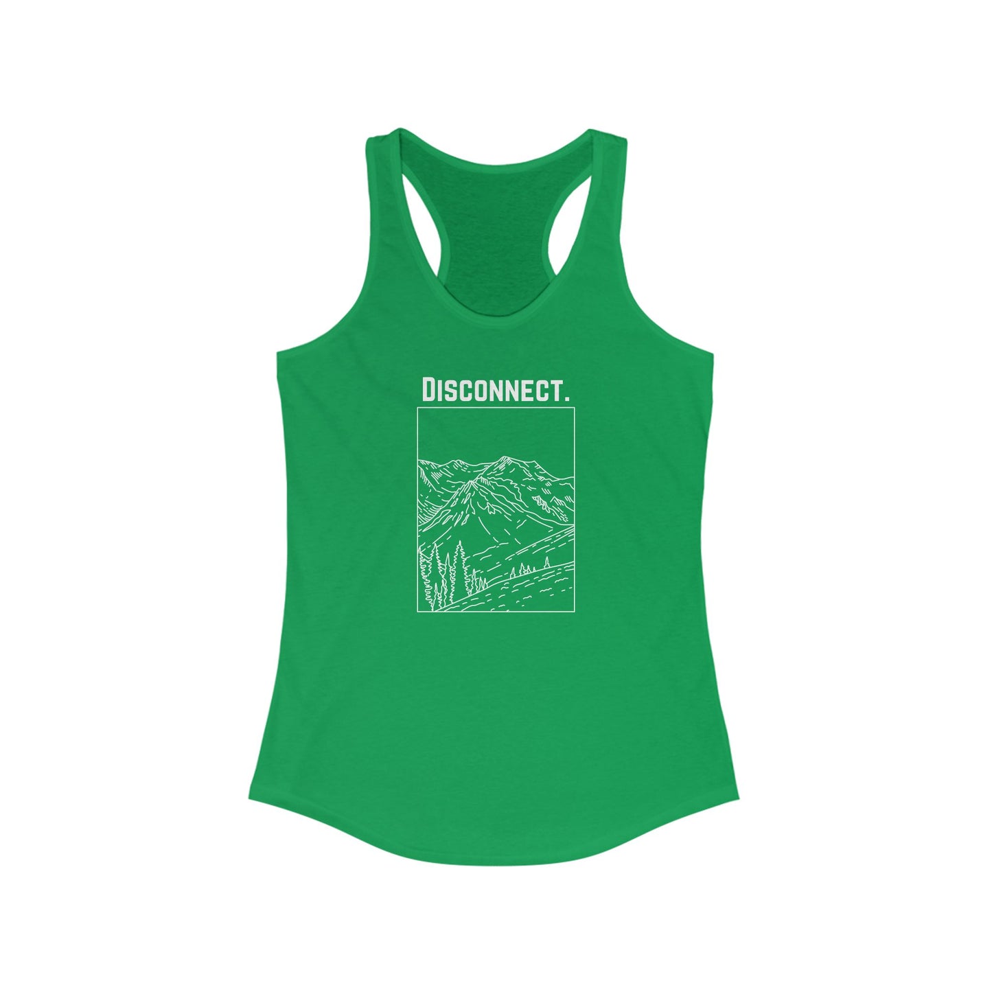 Disconnect. Women's Ideal Racerback Tank
