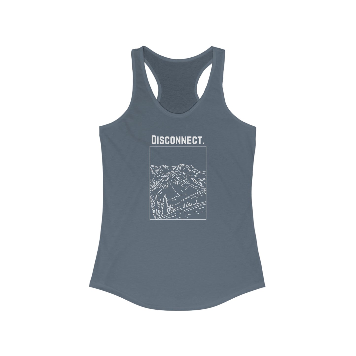 Disconnect. Women's Ideal Racerback Tank