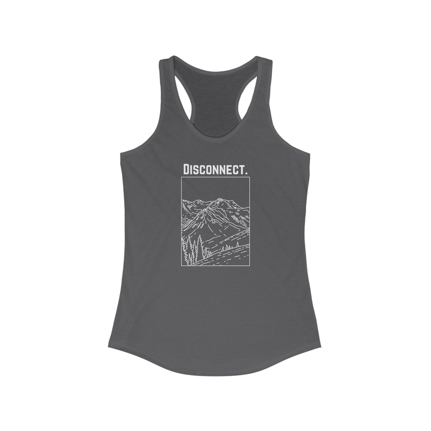 Disconnect. Women's Ideal Racerback Tank