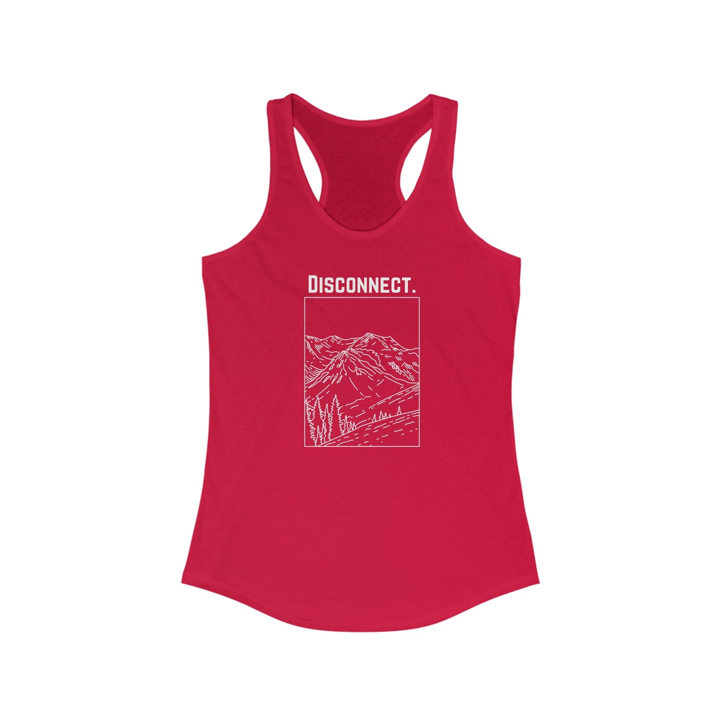 Disconnect. Women's Ideal Racerback Tank