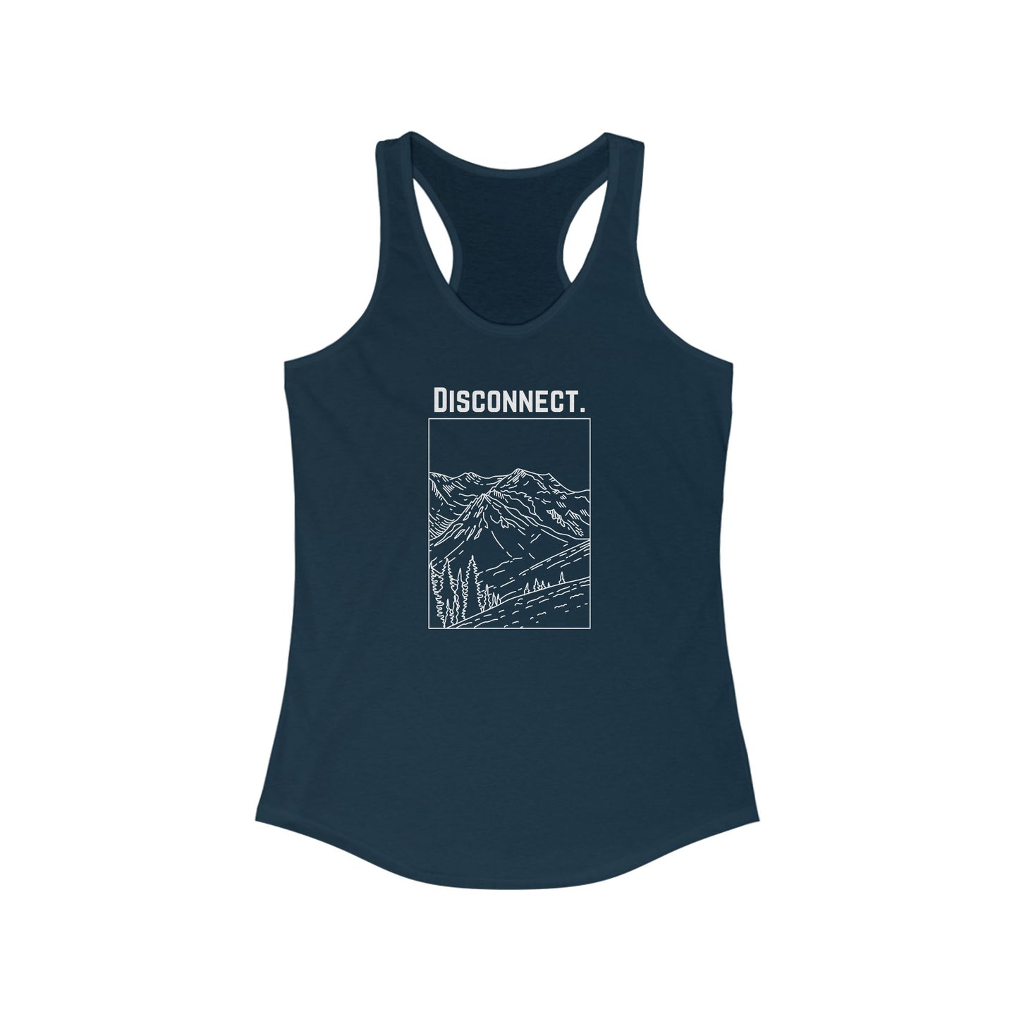 Disconnect. Women's Ideal Racerback Tank