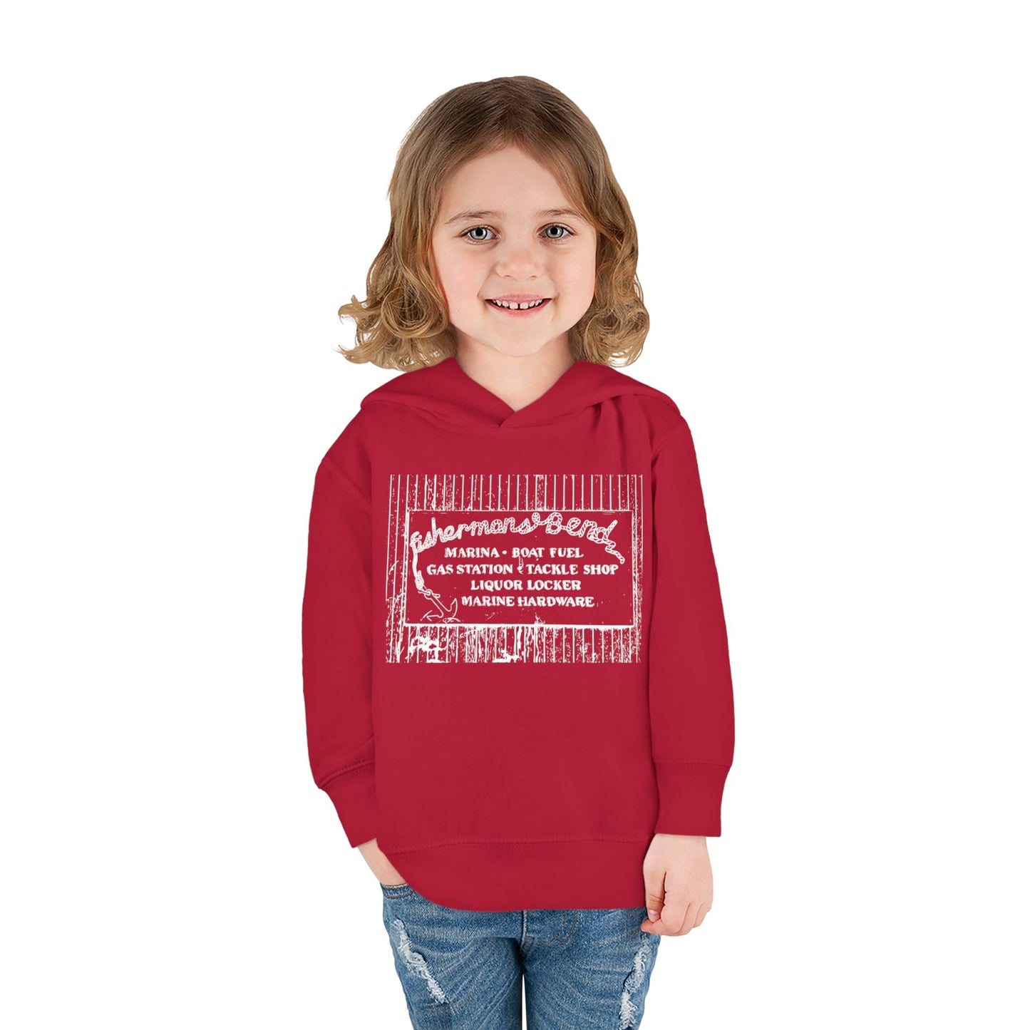 Vintage Fisherman's Bend Toddler Hoodie