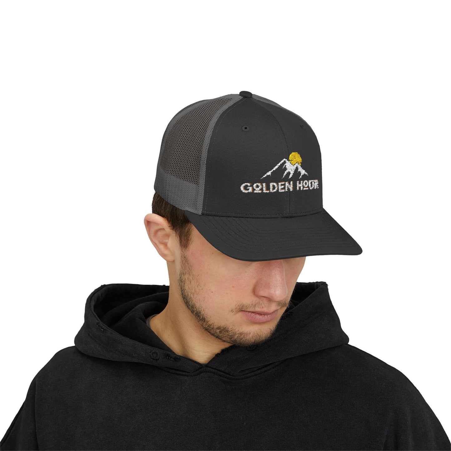Golden Hour Snapback Trucker Cap