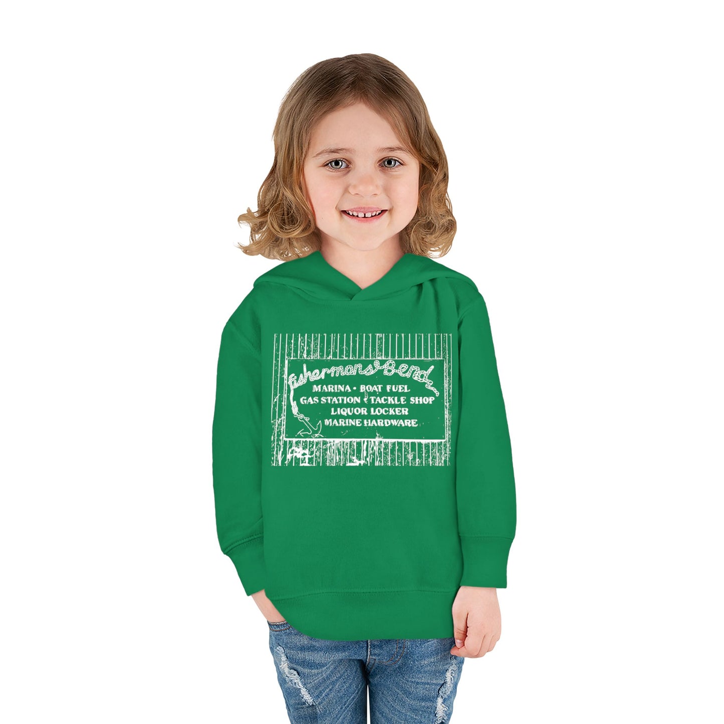 Vintage Fisherman's Bend Toddler Hoodie