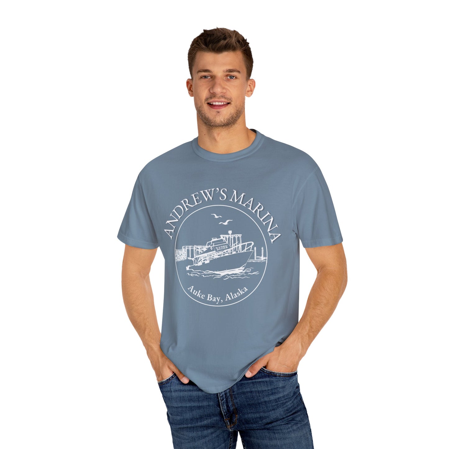 Andrew's Marina Outline T-Shirt