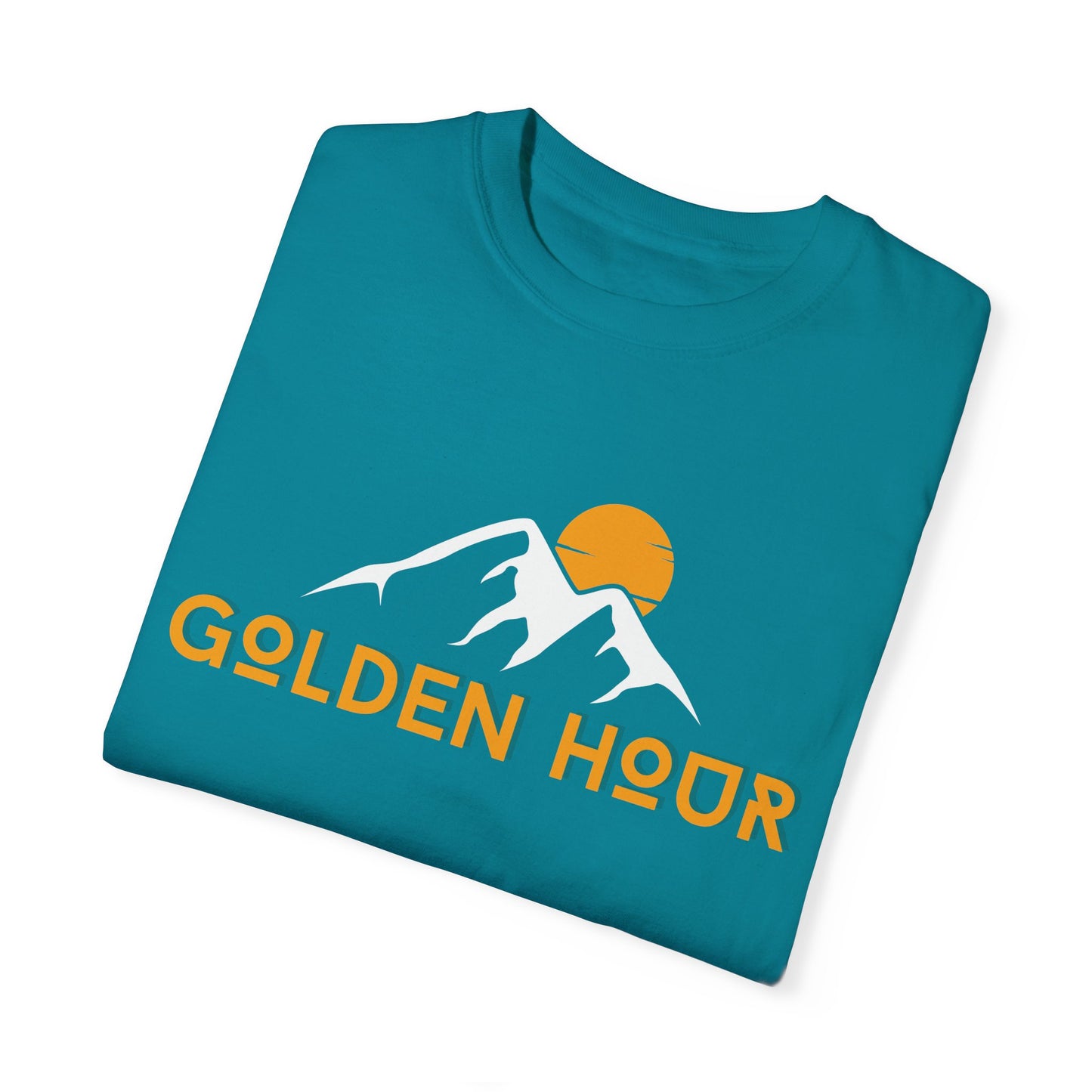 Golden Hour Mountain Unisex T-Shirt