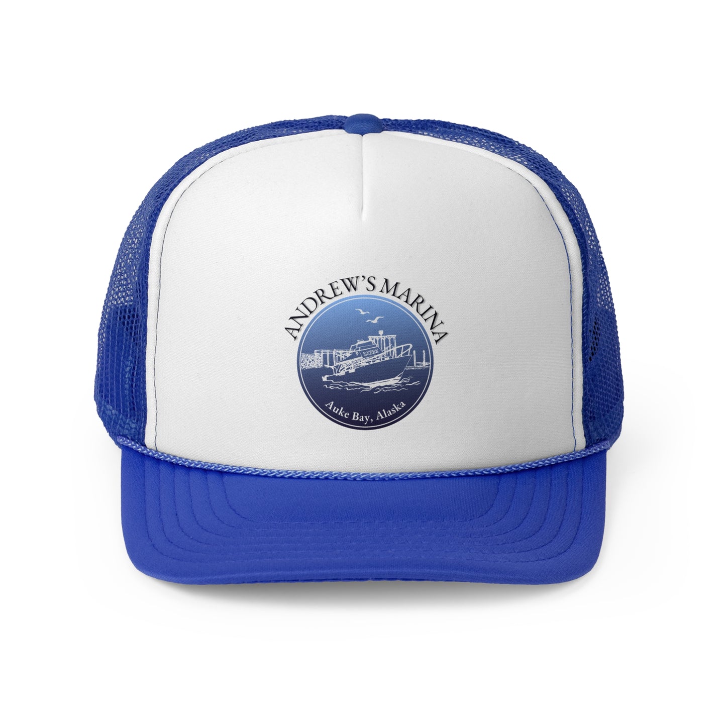 Andrew's Marina Logo Trucker Hat