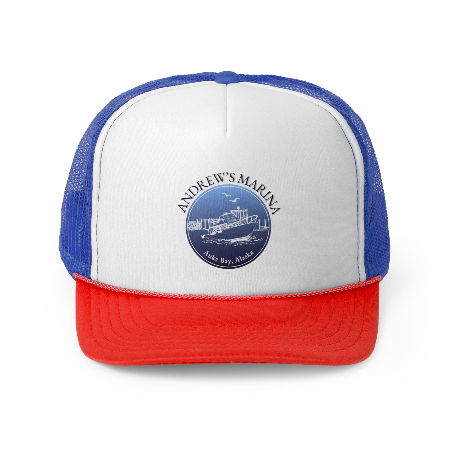 Andrew's Marina Logo Trucker Hat