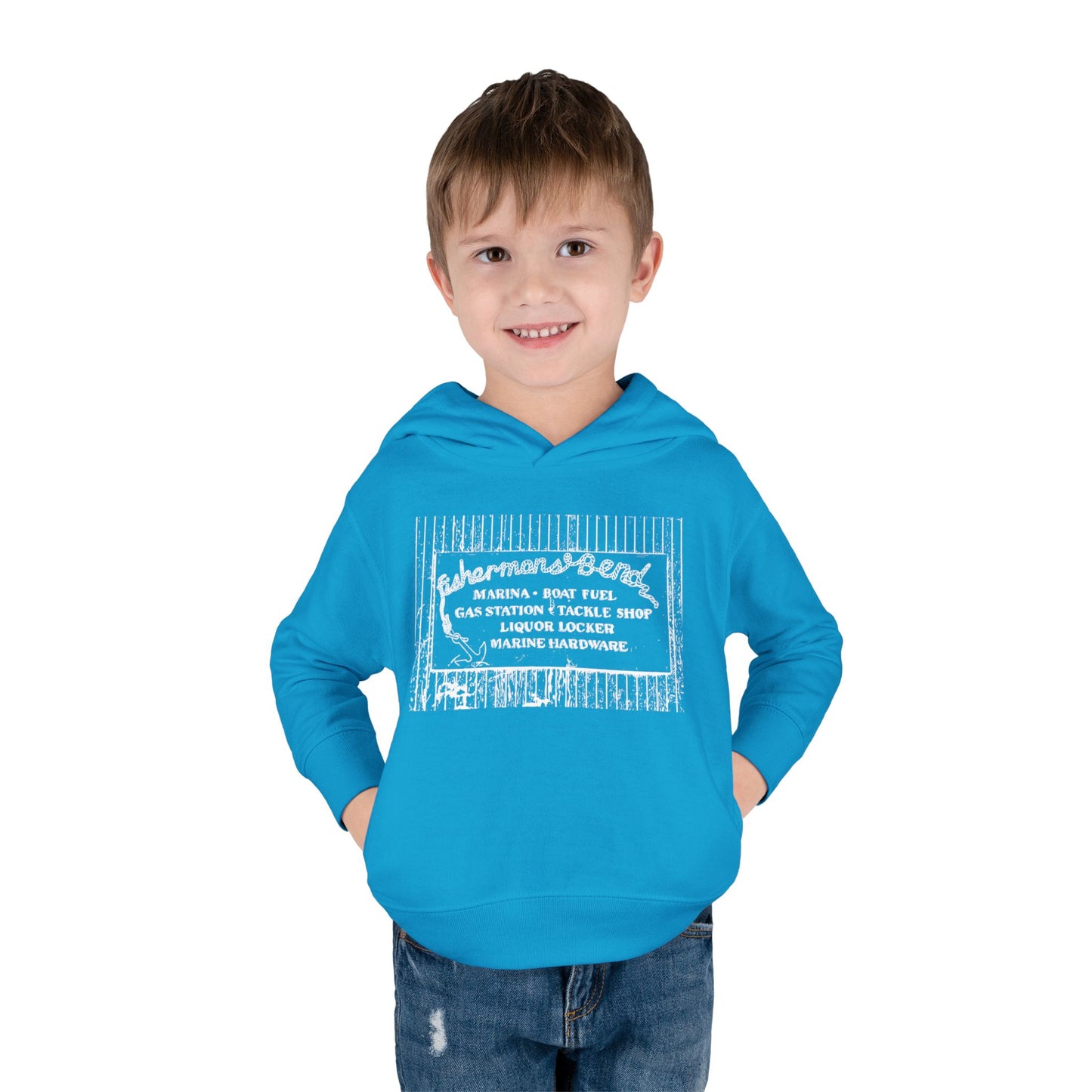 Vintage Fisherman's Bend Toddler Hoodie
