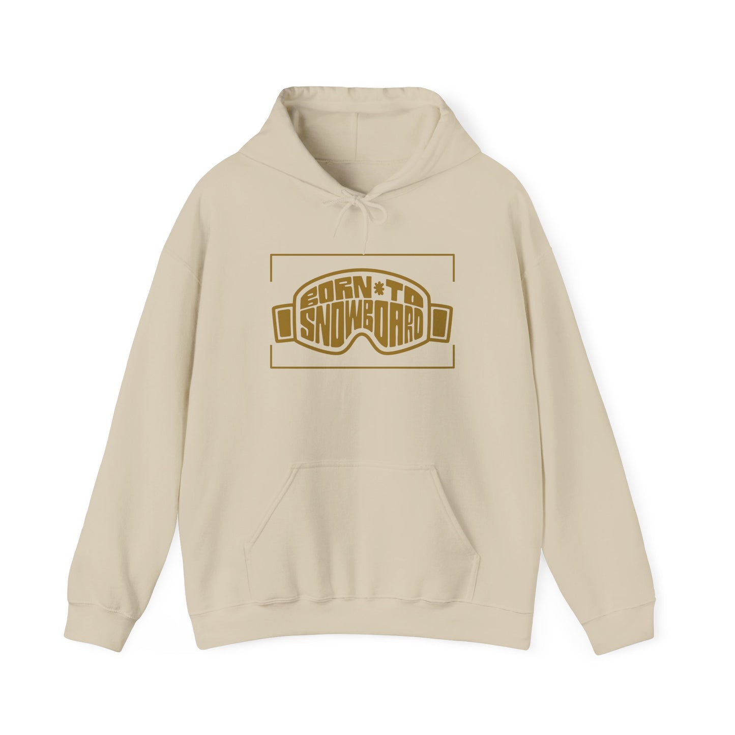 Born To Snowboard Unisex Heavy Blend™ Hooded Sweatshirt