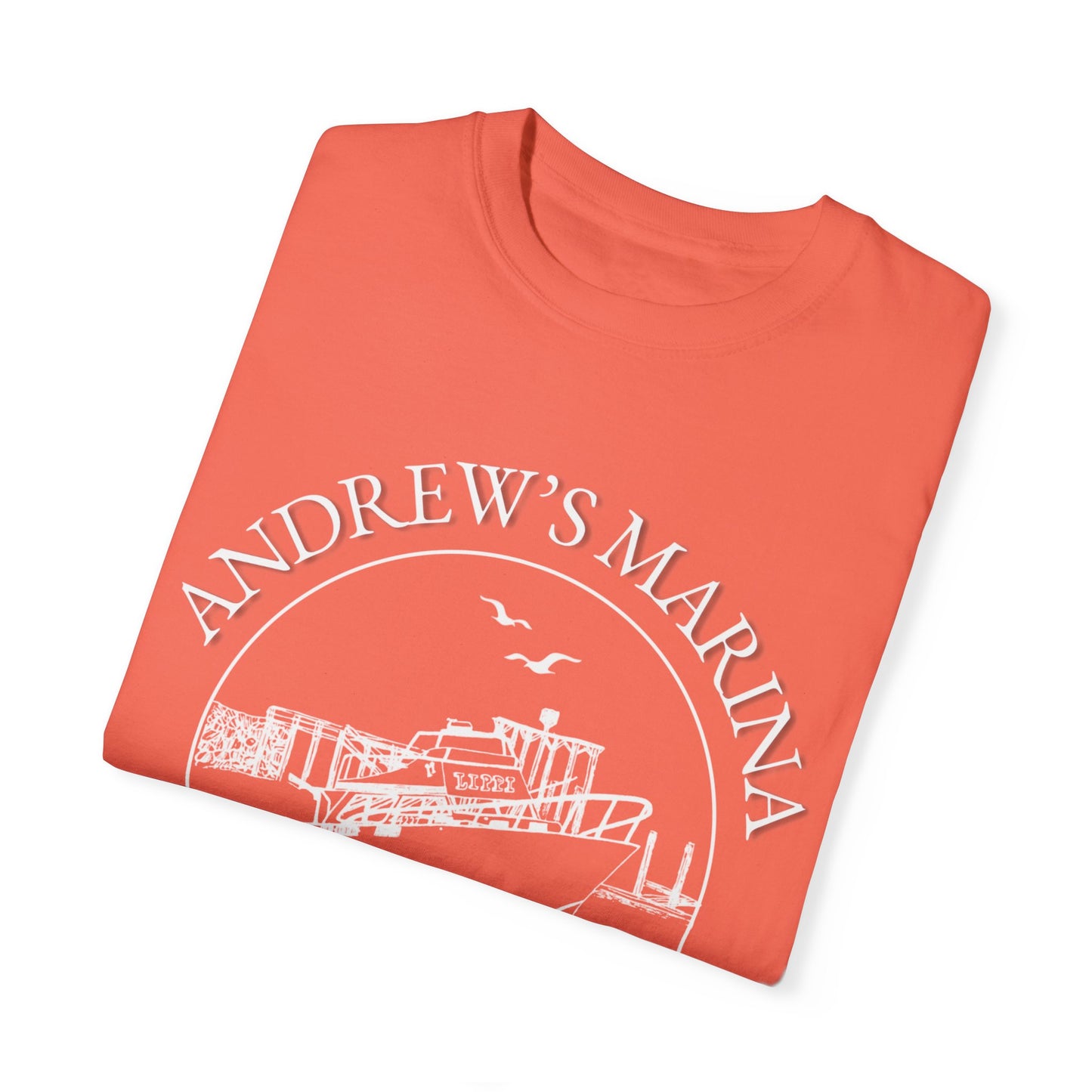 Andrew's Marina Outline T-Shirt