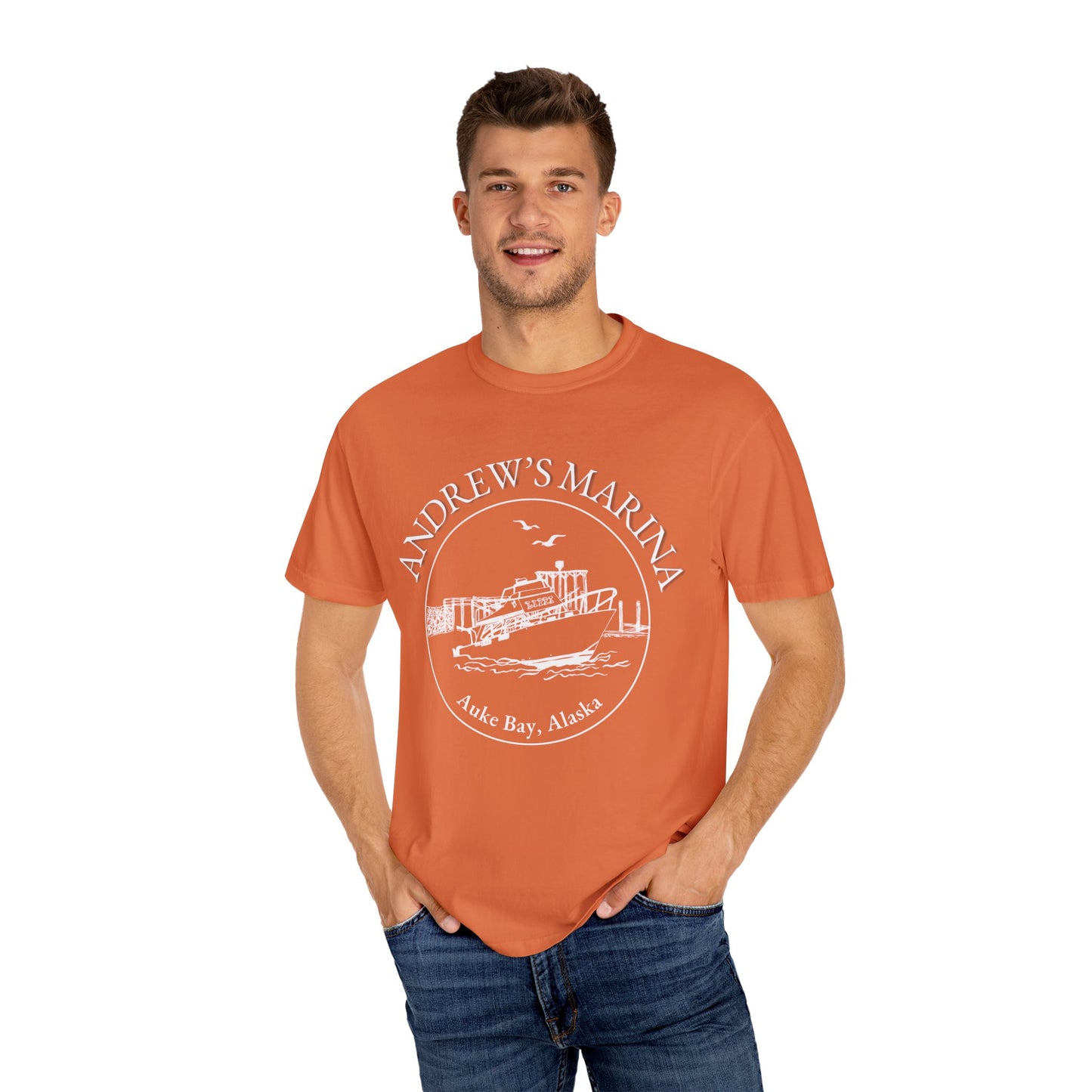 Andrew's Marina Outline T-Shirt